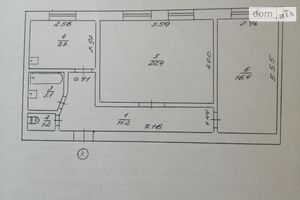 Продается 2-комнатная квартира 62.9 кв. м в Кропивницком