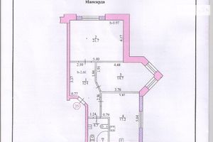Продается 2-комнатная квартира 70.7 кв. м в Тернополе