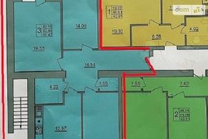 Продається 3-кімнатна квартира 86.4 кв. м у Тернополі