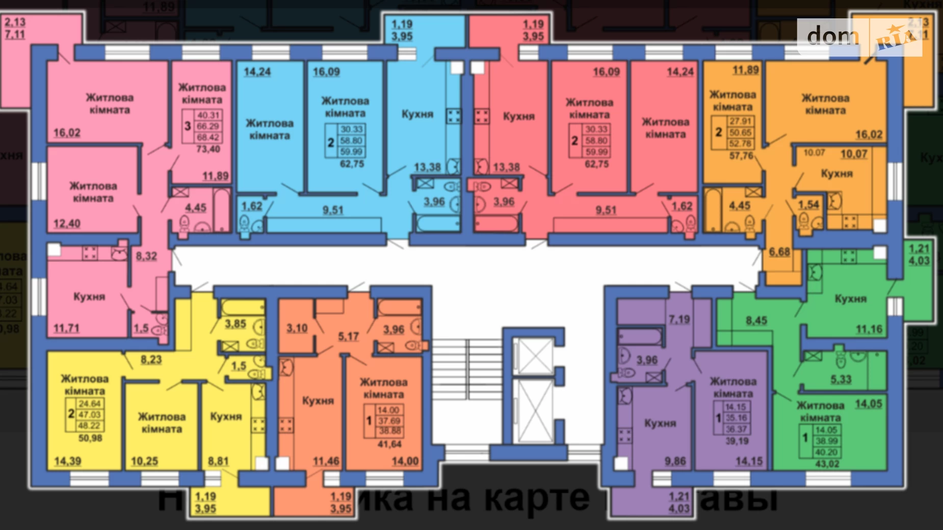 Продается 1-комнатная квартира 40 кв. м в Полтаве, ул. Великотырновская, 4А