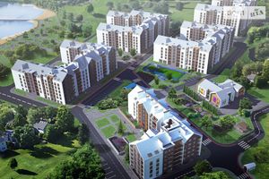 Продается 1-комнатная квартира 48.56 кв. м в Ирпене