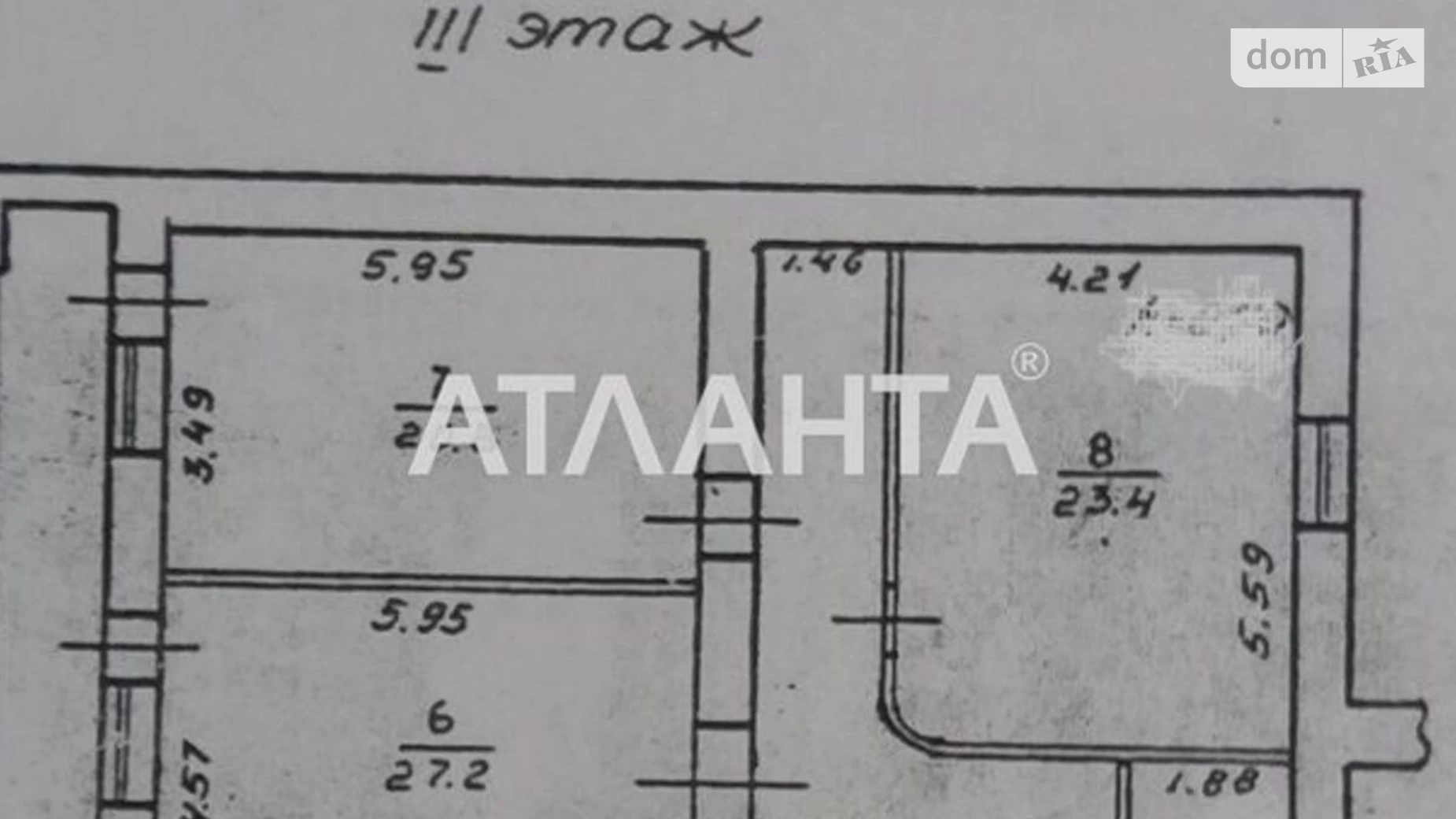 Продается 3-комнатная квартира 138 кв. м в Одессе, ул. Палубная