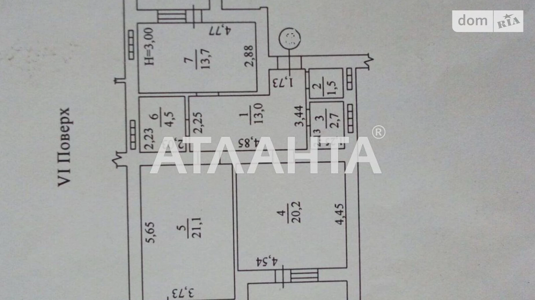 Продається 2-кімнатна квартира 81 кв. м у Одесі, пров. Шампанський - фото 5