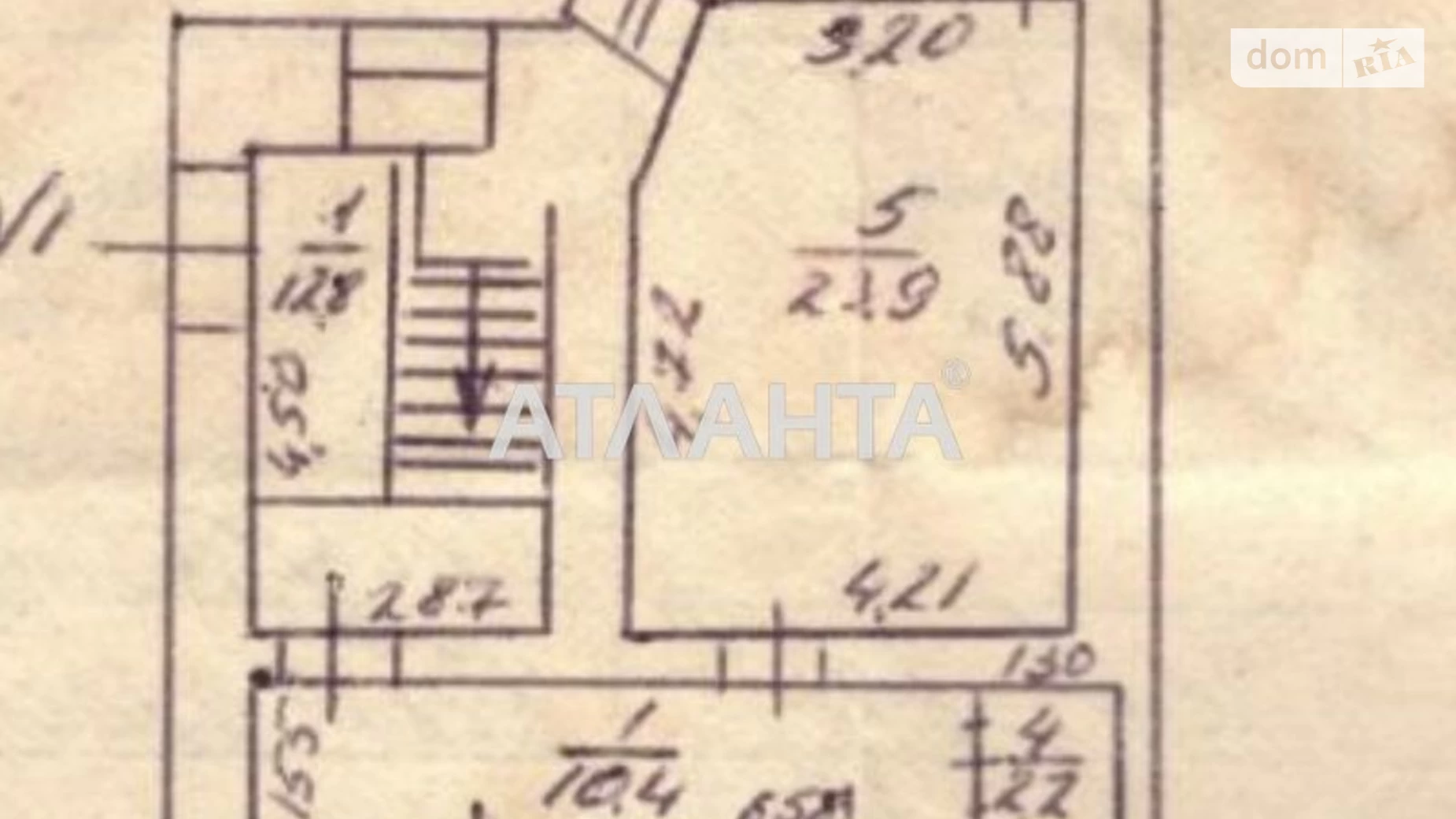 Продається 3-кімнатна квартира 107 кв. м у Одесі, вул. Маразліївська