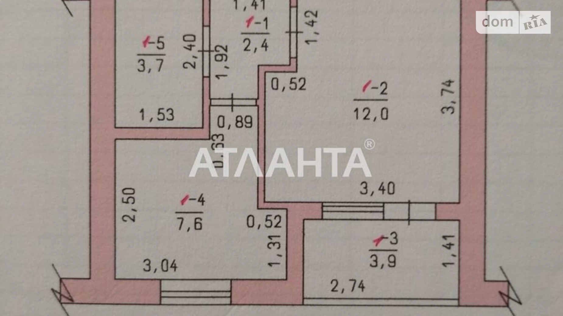 Продается 1-комнатная квартира 30 кв. м в Каролине-Бугазе, ул. Черноморская