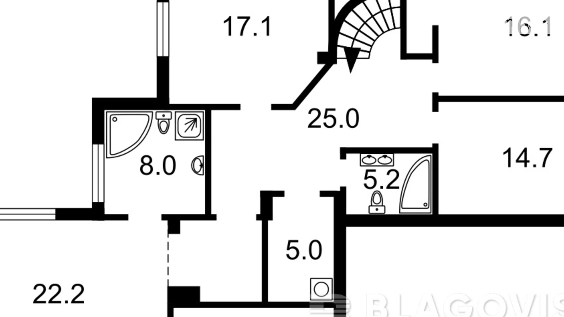 Продается 6-комнатная квартира 250 кв. м в Киеве, ул. Волошская, 50/38 - фото 5