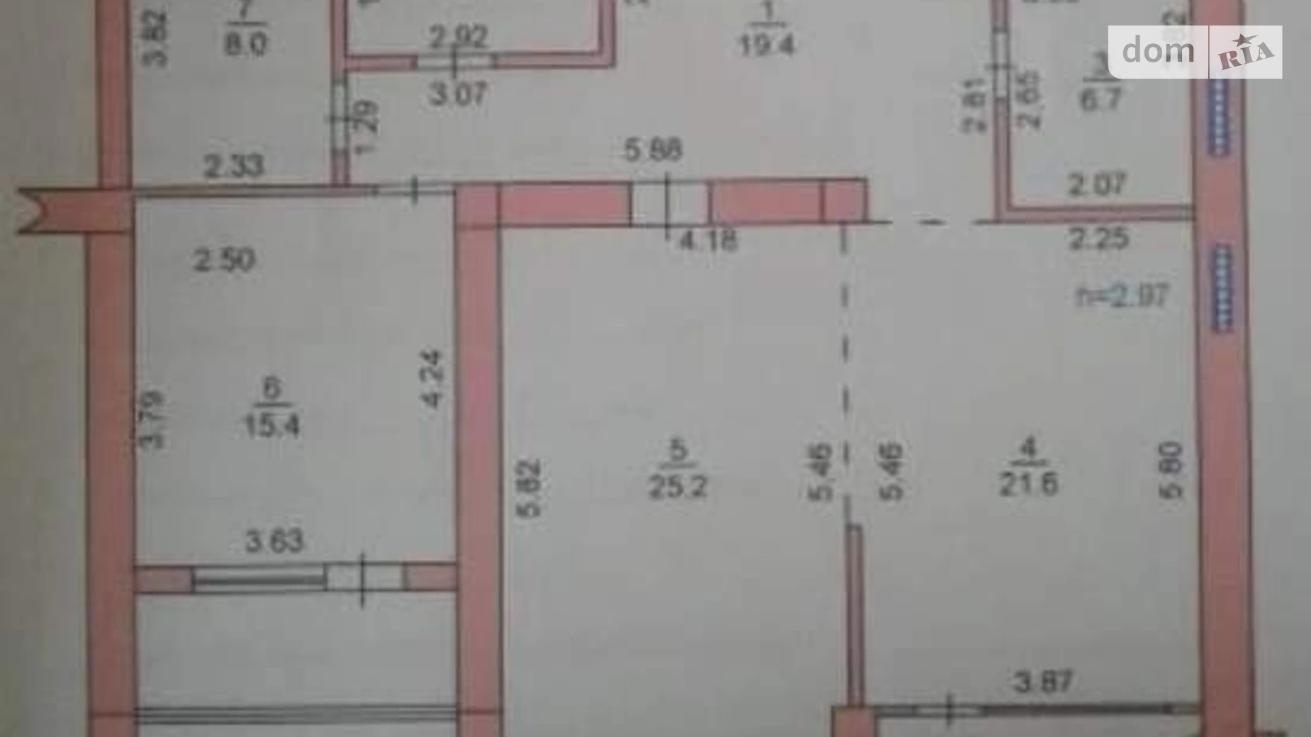 Продается 3-комнатная квартира 112 кв. м в Черноморске, ул. Хантадзе, 3