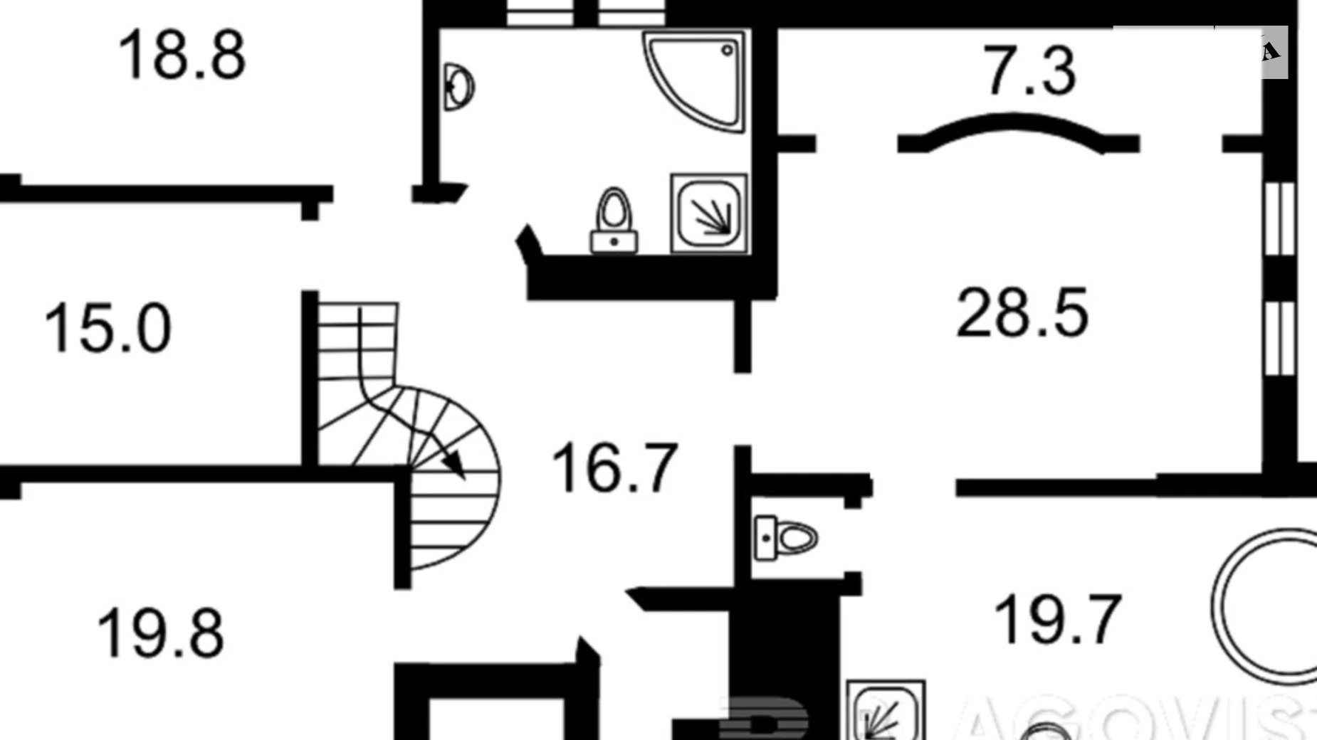 Продается 5-комнатная квартира 298 кв. м в Киеве, ул. Ковпака, 17