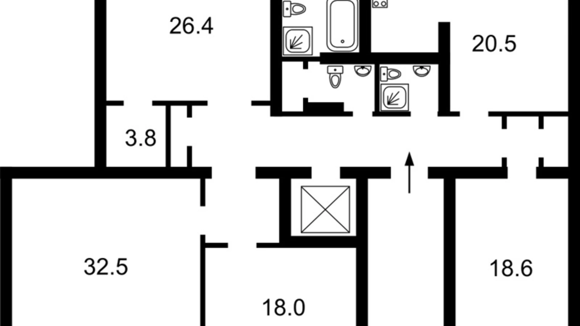 Продается 4-комнатная квартира 170 кв. м в Киеве, ул. Юрковская, 28 - фото 4