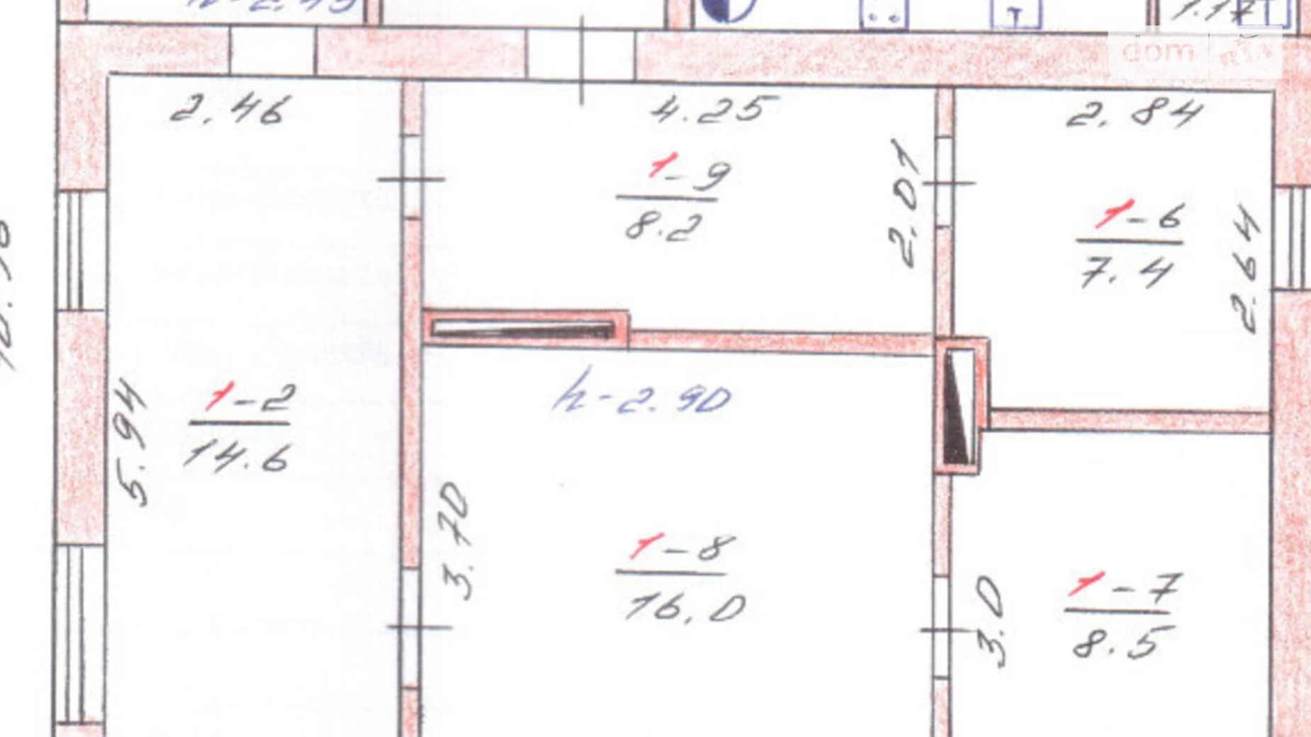 Продается дом на 2 этажа 79.5 кв. м с балконом, цена: 10000 $ - фото 2