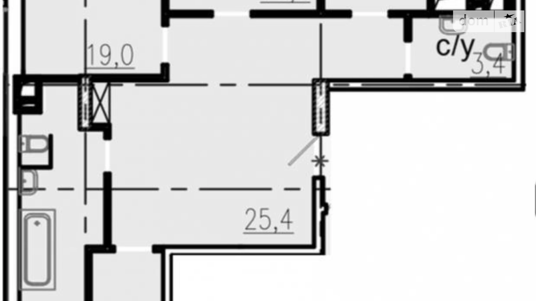 Продается 3-комнатная квартира 111 кв. м в Харькове, ул. Авиационная