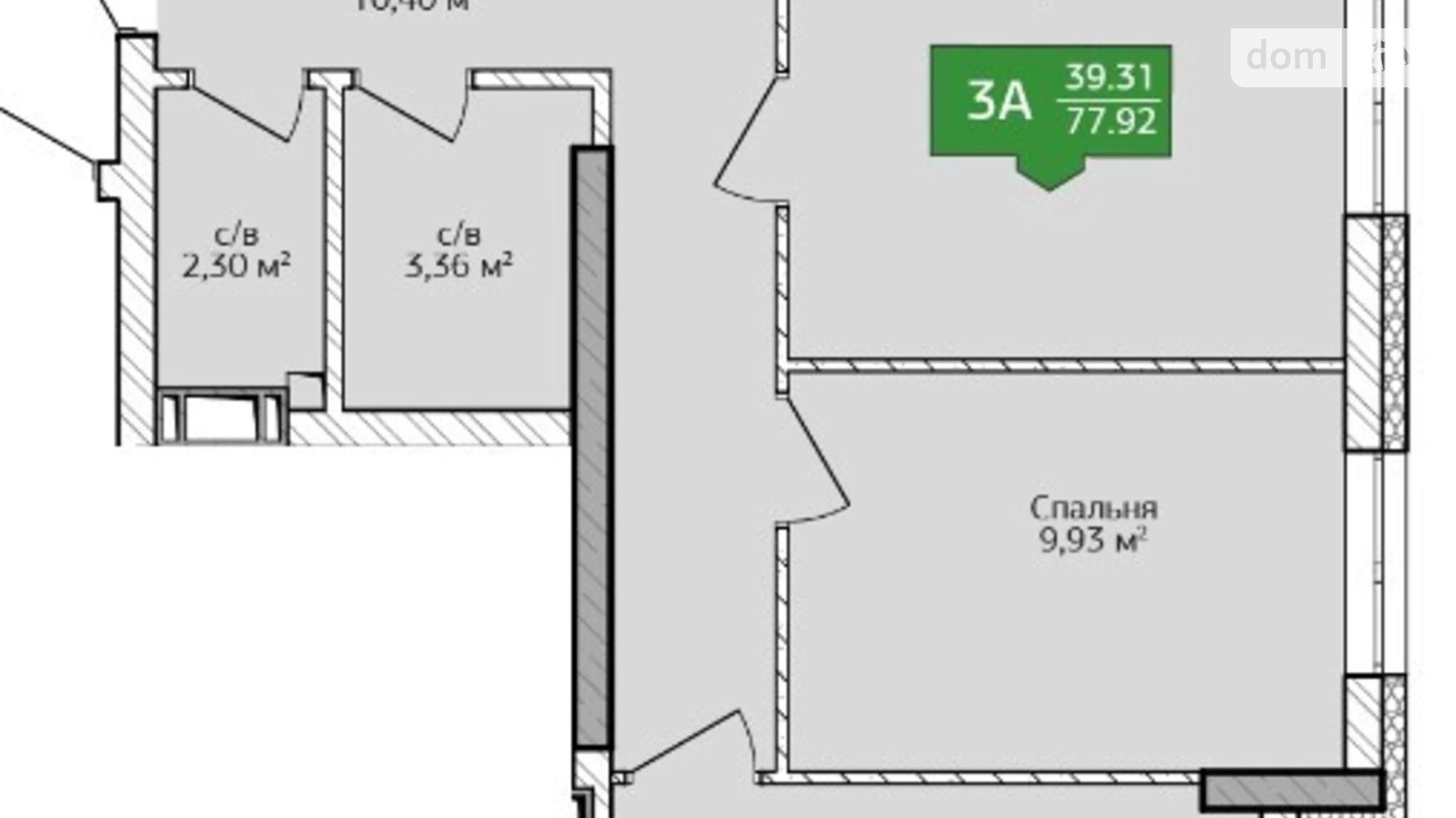 Продається 3-кімнатна квартира 80.1 кв. м у Ірпені, вул. Літературна(Чехова), 27