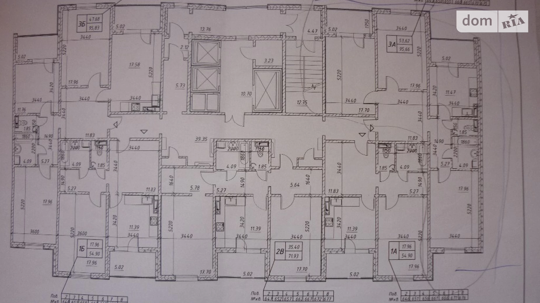 Продается 3-комнатная квартира 96 кв. м в Киеве, пер. Балтийский, 23