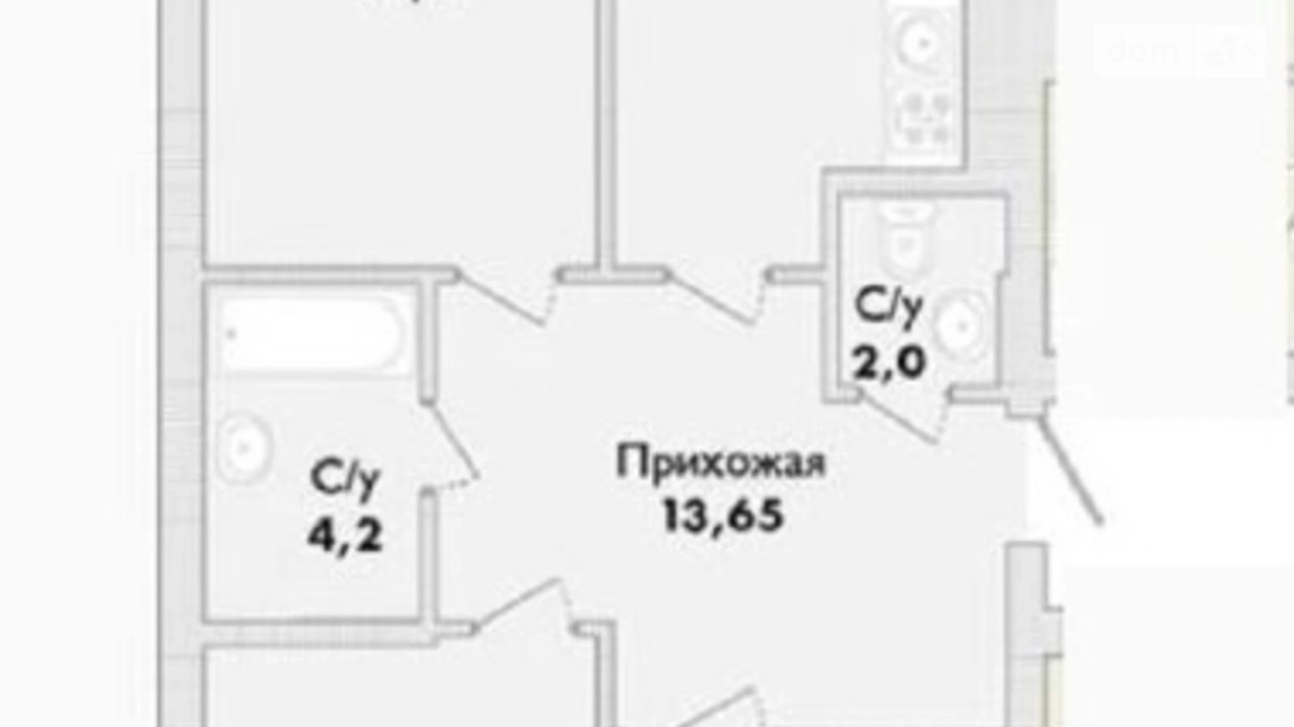 Продается 3-комнатная квартира 91.2 кв. м в Одессе, ул. Зои Космодемьянской