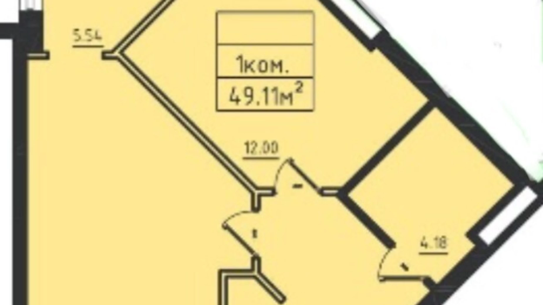 Продается 1-комнатная квартира 50 кв. м в Одессе, ул. Дача Ковалевского