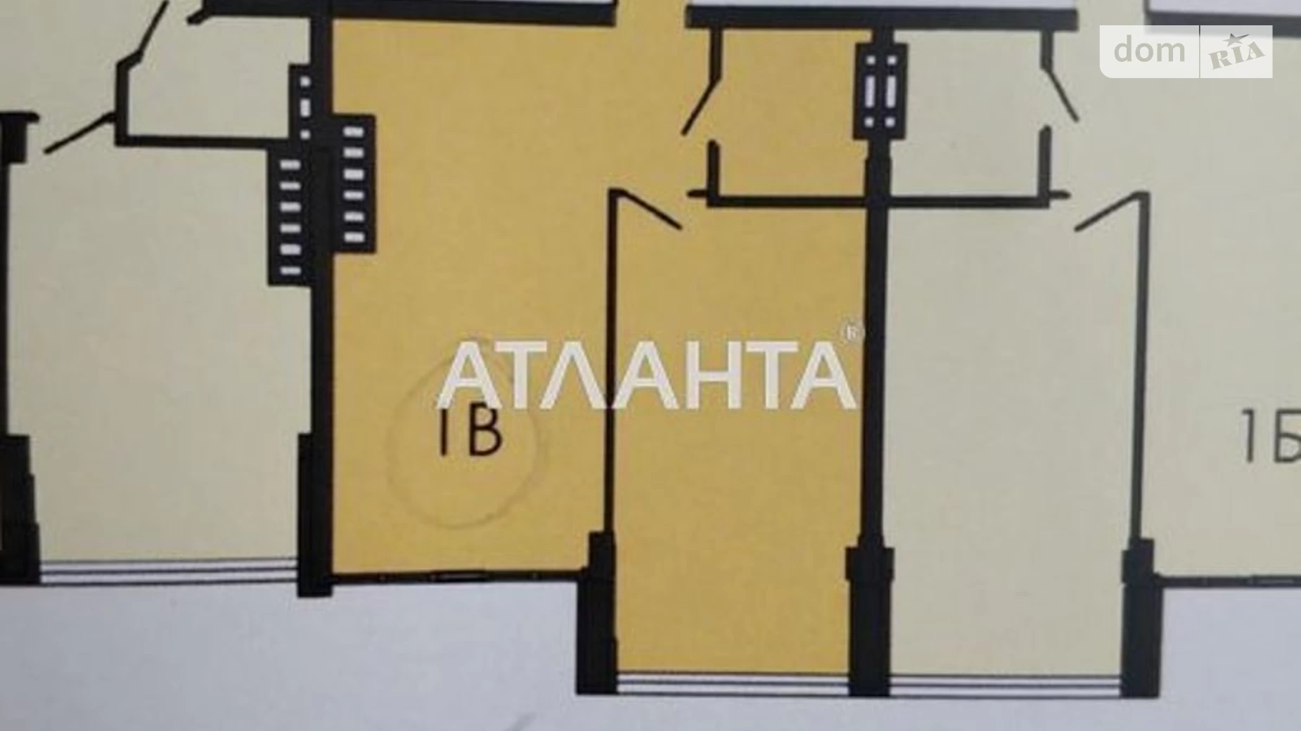 Продается 1-комнатная квартира 49.88 кв. м в Крыжановке, Николаевская дор. - фото 3