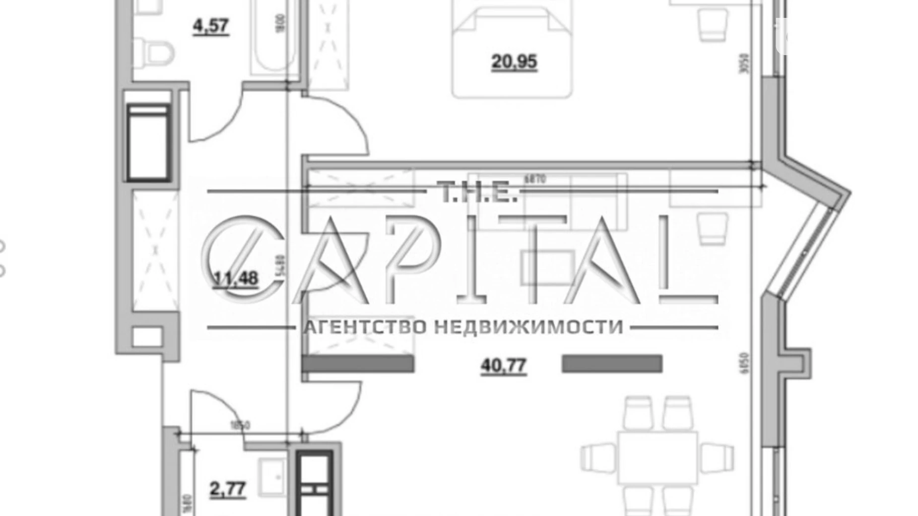 Продається 3-кімнатна квартира 80 кв. м у Києві, Залізничне шосе, 45А - фото 2