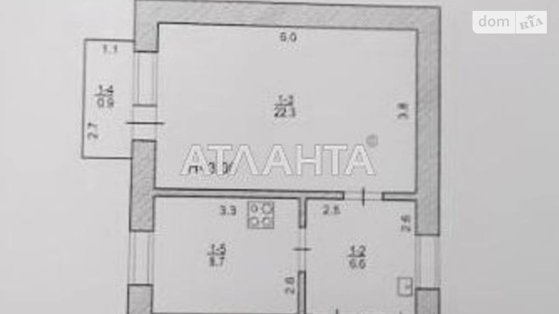 Продается 1-комнатная квартира 39.4 кв. м в Одессе, ул. Атамана Чепиги - фото 2