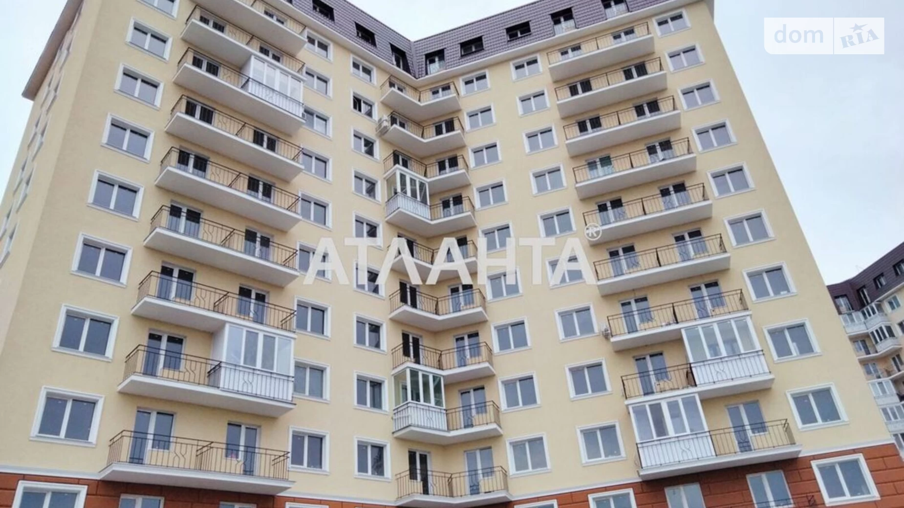 Продається 1-кімнатна квартира 42.35 кв. м у Одесі