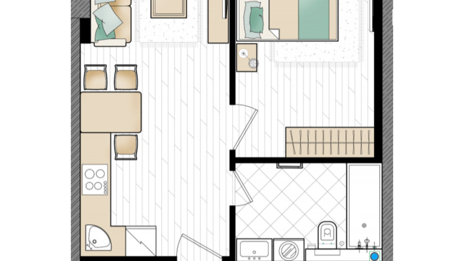 Продается 1-комнатная квартира 46 кв. м в Днепре, ул. Уляновская(Ульянова), 11 - фото 2