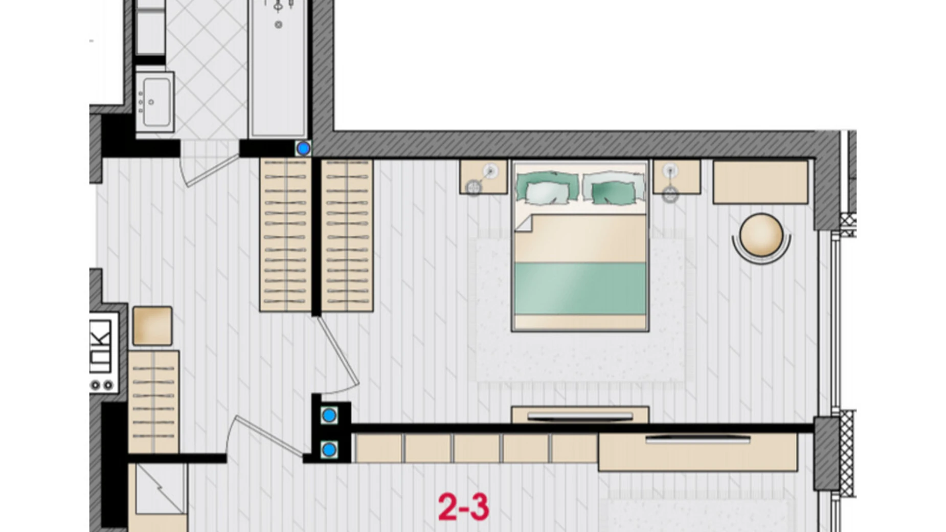 Продается 1-комнатная квартира 61 кв. м в Днепре, ул. Уляновская(Ульянова), 11 - фото 2