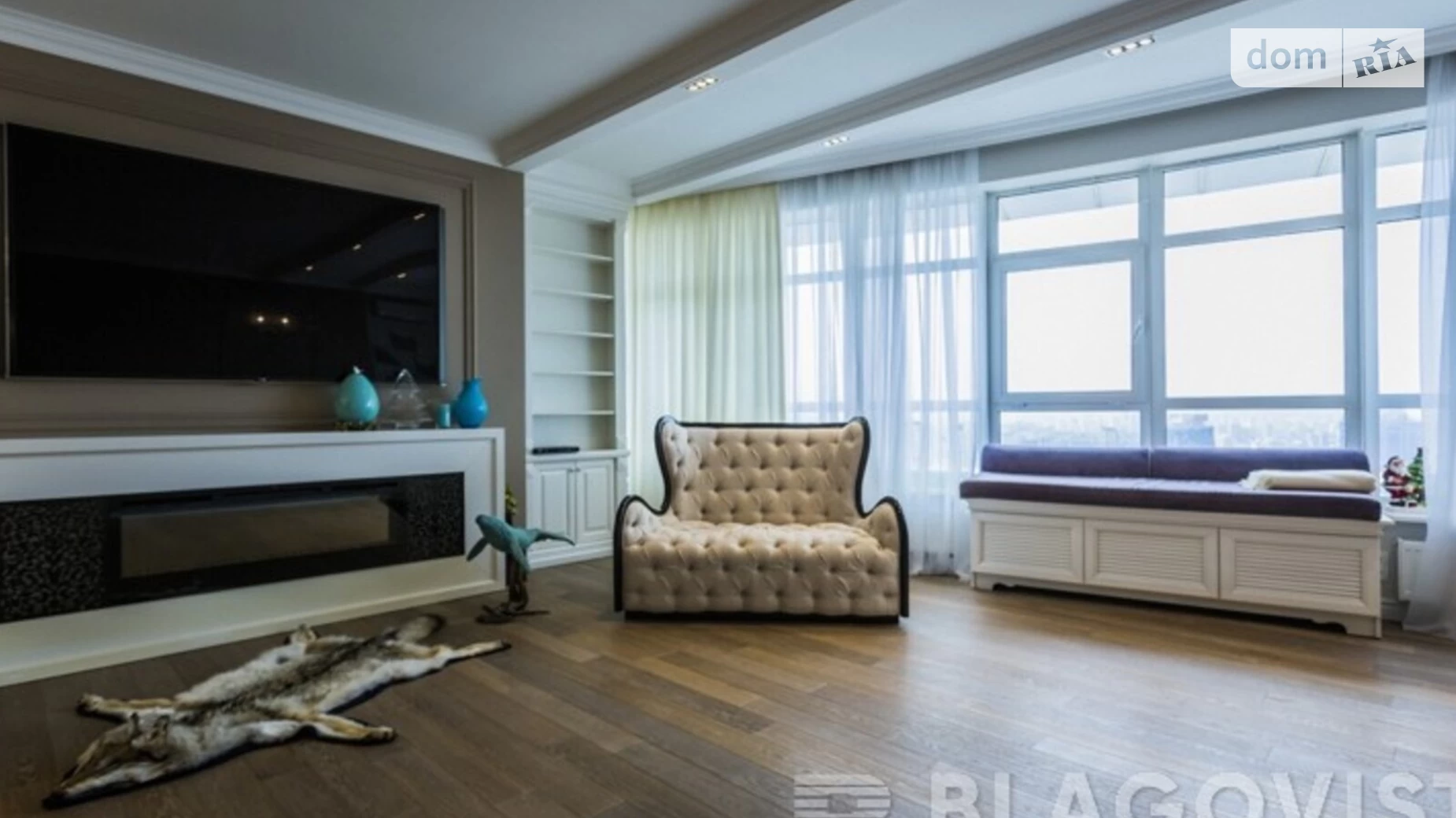 Продается 5-комнатная квартира 260 кв. м в Киеве, спуск Кловский, 7А