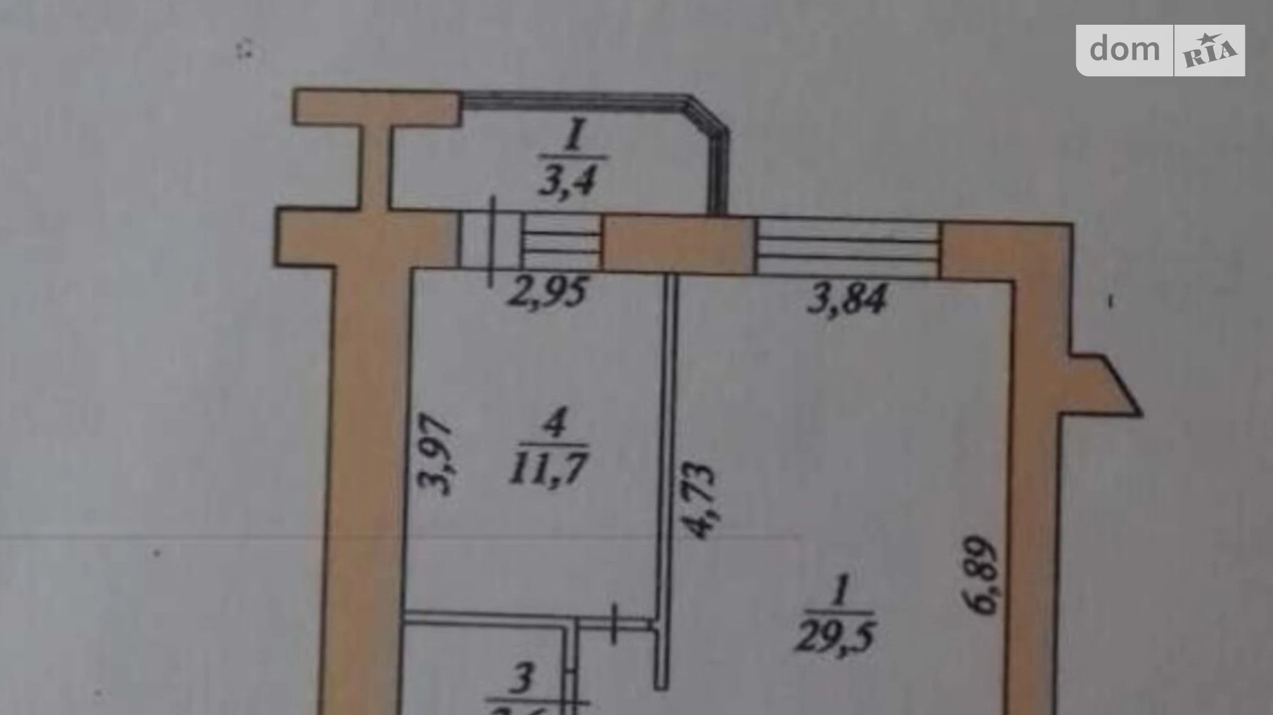 4-кімнатна квартира 126 кв. м у Тернополі, вул. Наливайка, 1