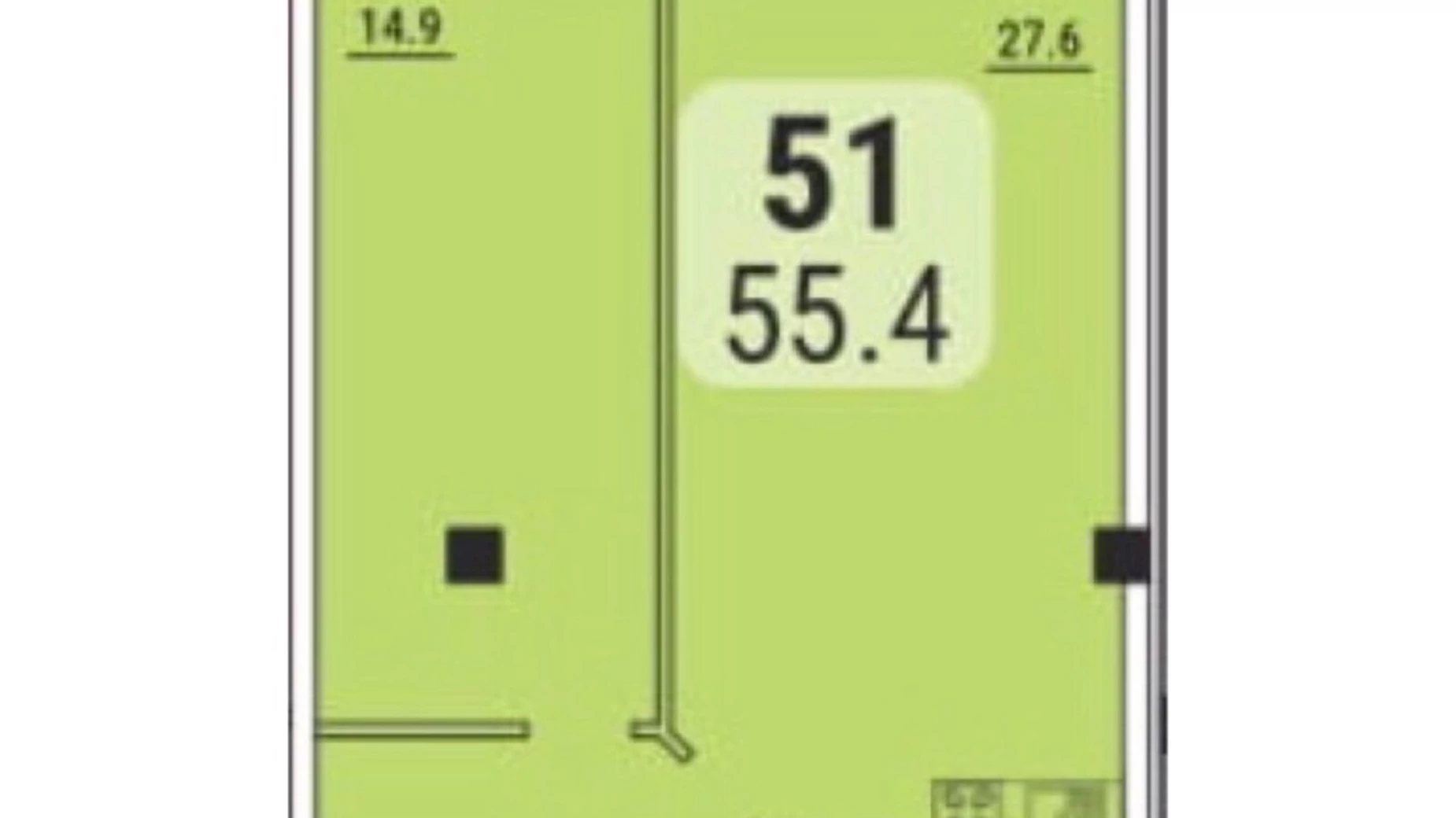 Продается 1-комнатная квартира 55 кв. м в Одессе, ул. Львовская