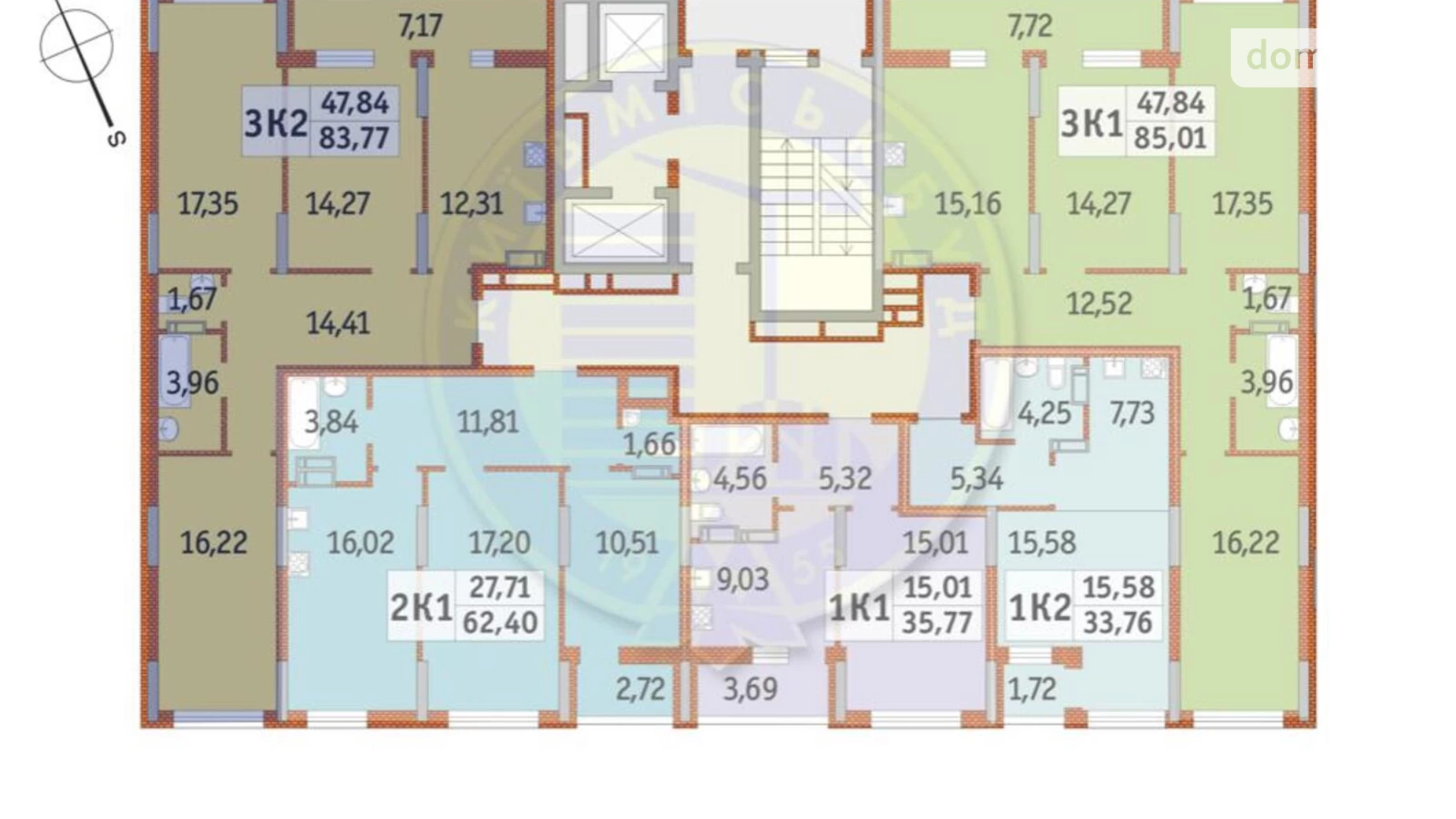 Продается 1-комнатная квартира 36 кв. м в Киеве, просп. Отрадный, 93/2 - фото 2