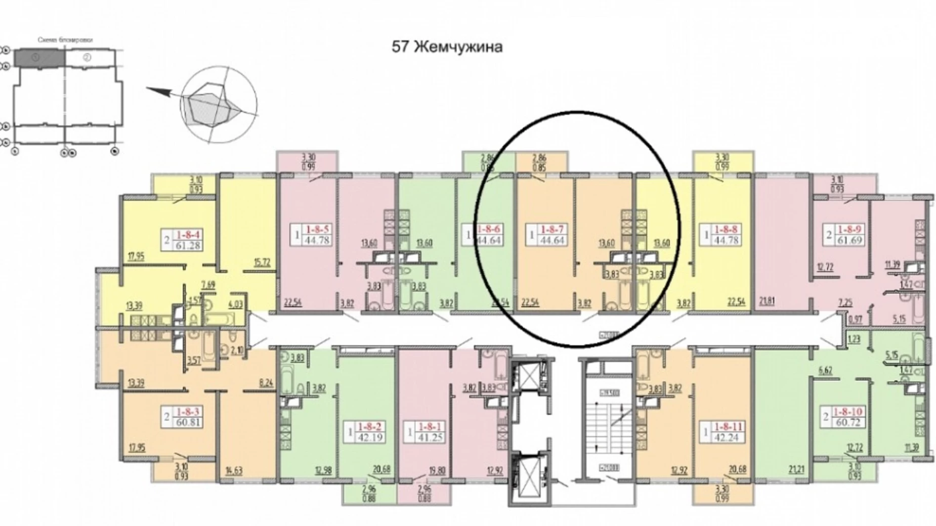 Продається 1-кімнатна квартира 44.64 кв. м у Одесі, вул. Архітекторська - фото 2