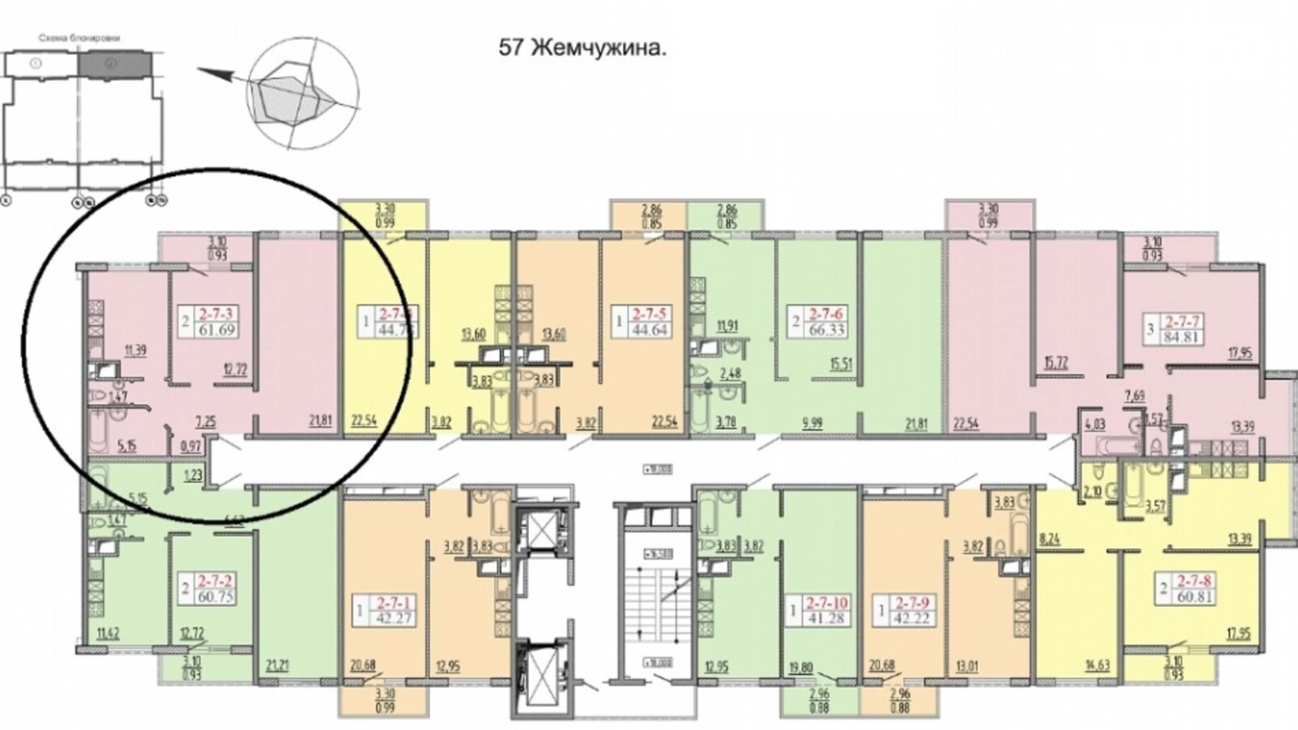 Продается 2-комнатная квартира 62 кв. м в Одессе, ул. Архитекторская