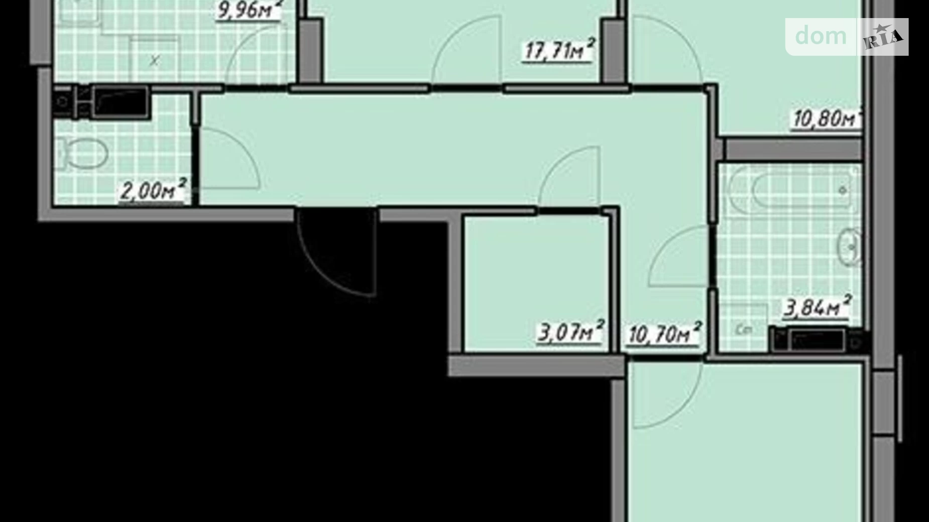 Продается 3-комнатная квартира 72 кв. м в Одессе, ул. Академика Воробьёва - фото 2