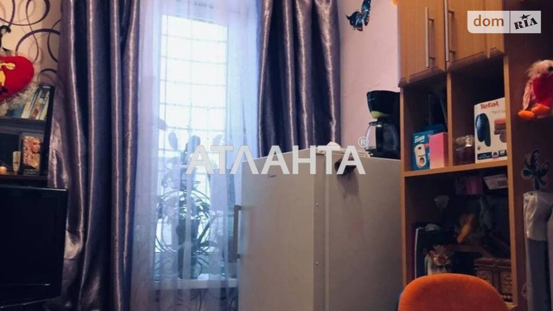 Продається 1-кімнатна квартира 33.9 кв. м у Одесі, вул. Колонтаївська