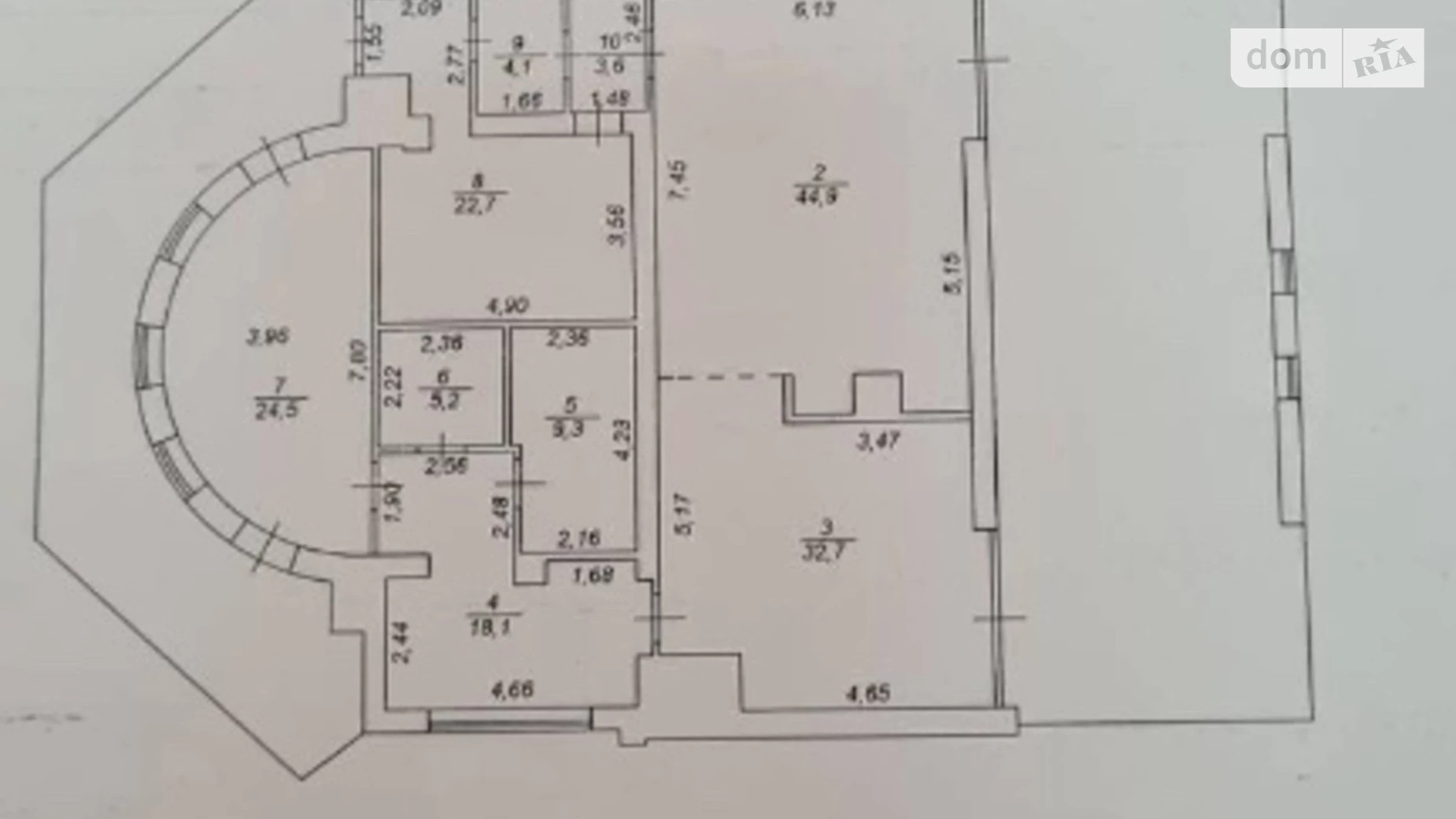 Продается 4-комнатная квартира 240 кв. м в Одессе, пер. Каркашадзе, 9