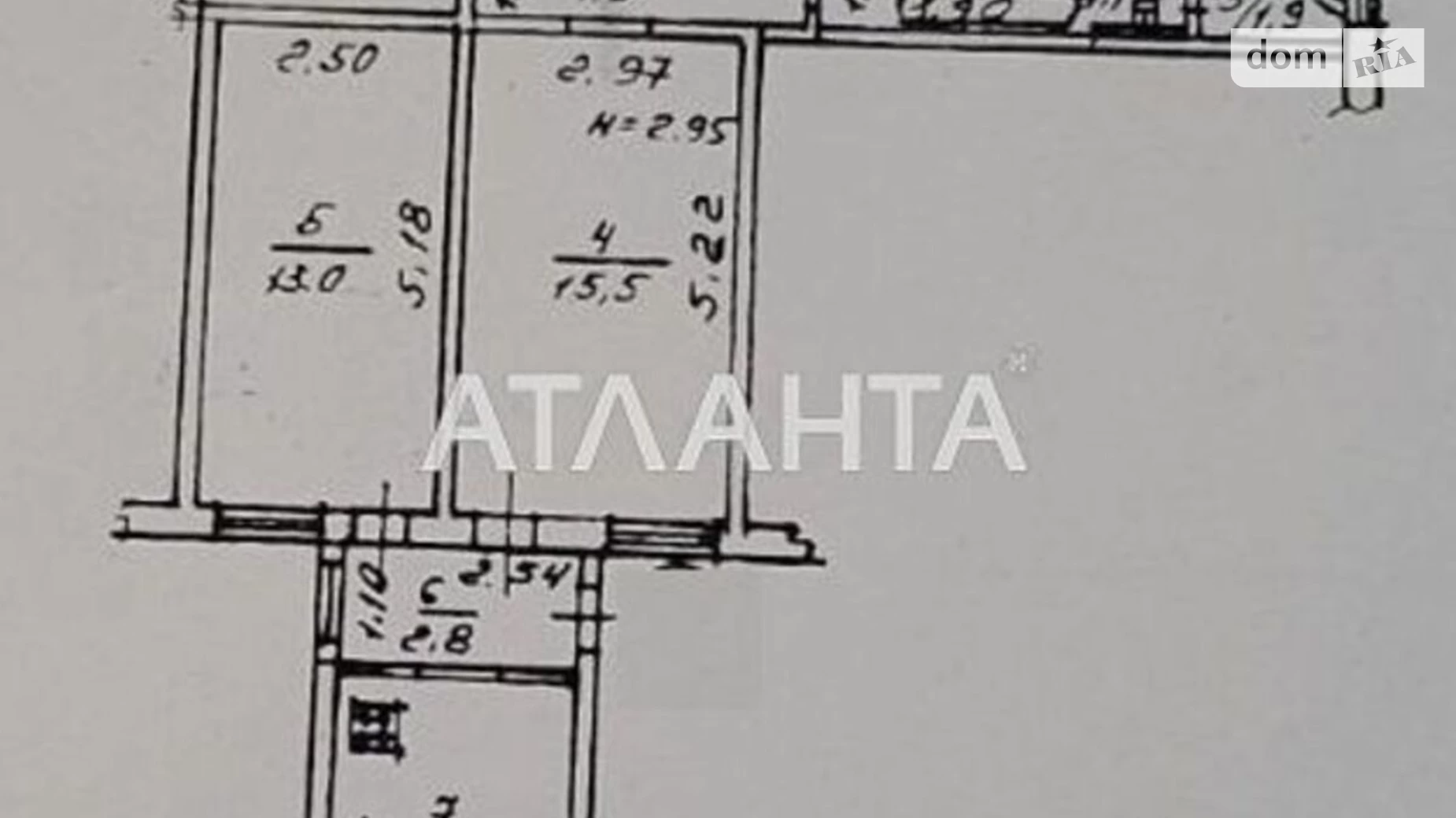 Продається 2-кімнатна квартира 55 кв. м у Одесі, вул. Блока