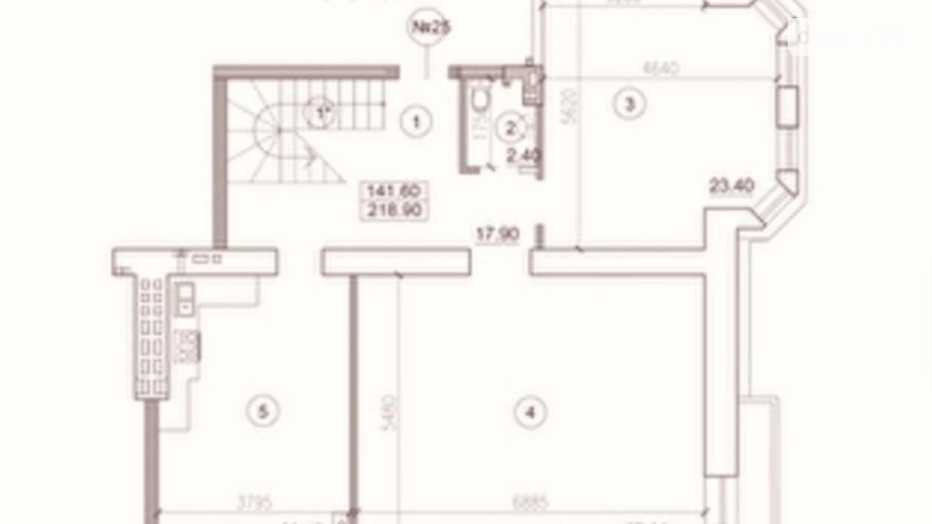 Продается 4-комнатная квартира 219 кв. м в Одессе, ул. Бориса Литвака - фото 3