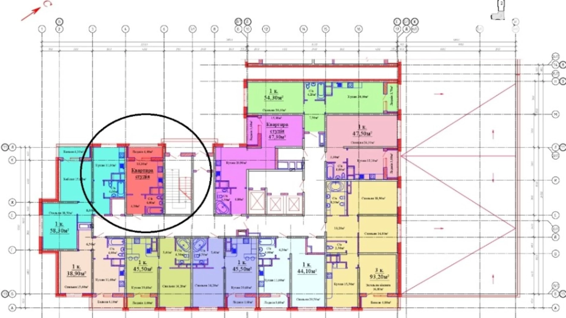 Продается 1-комнатная квартира 28.9 кв. м в Одессе, ул. Варненская, 27А/2