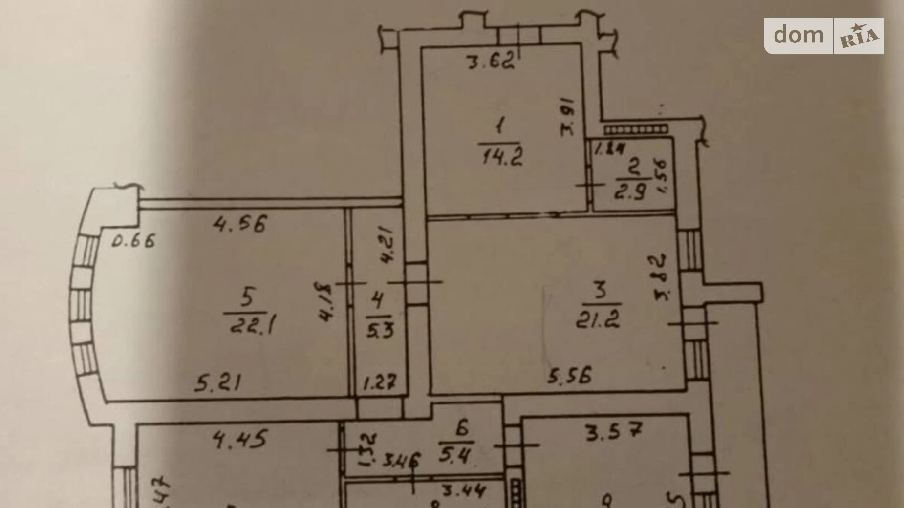 Продается 3-комнатная квартира 125 кв. м в Одессе, ул. Тополевая