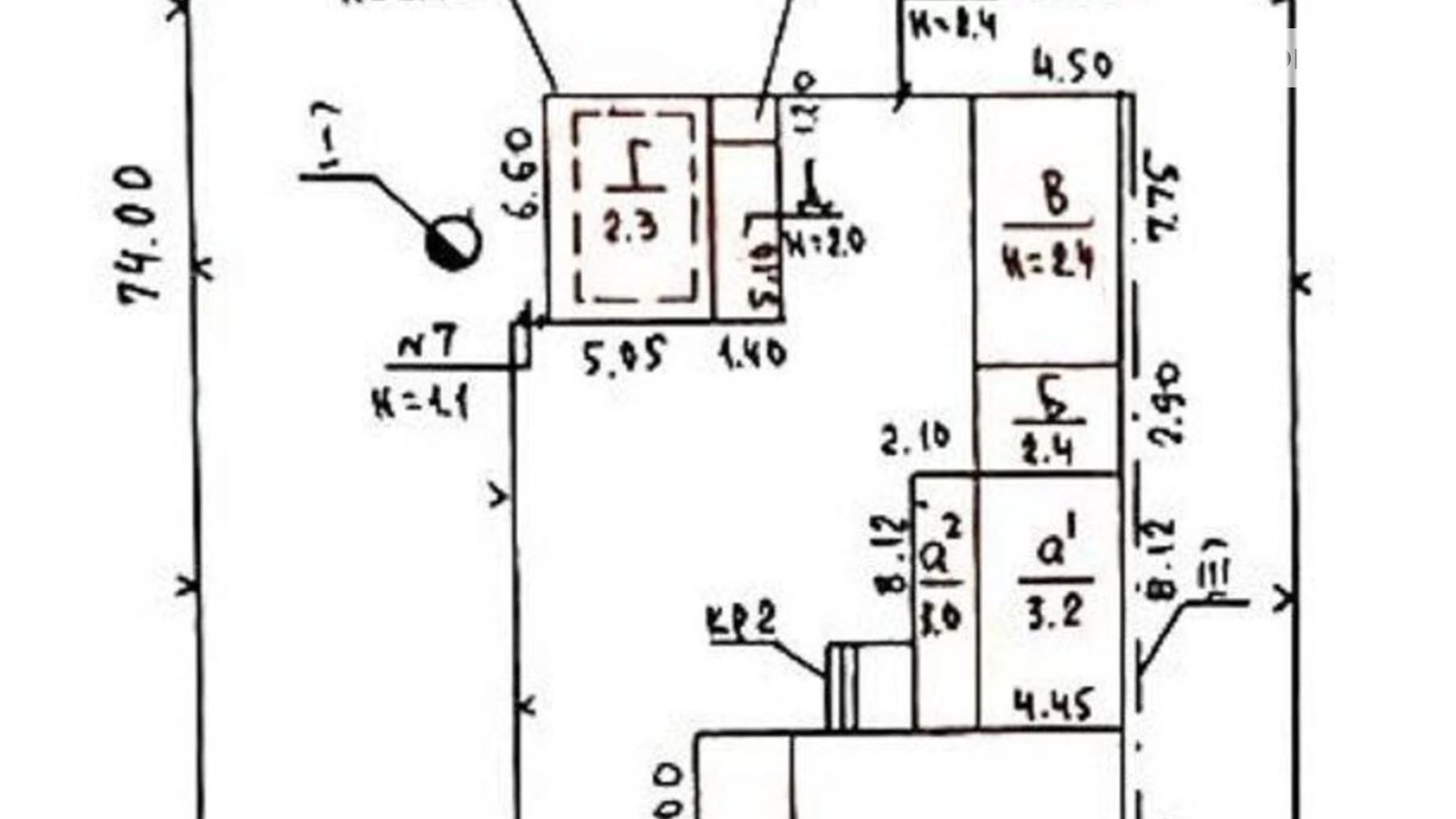 Продается одноэтажный дом 174 кв. м с бассейном, Садовая ул.