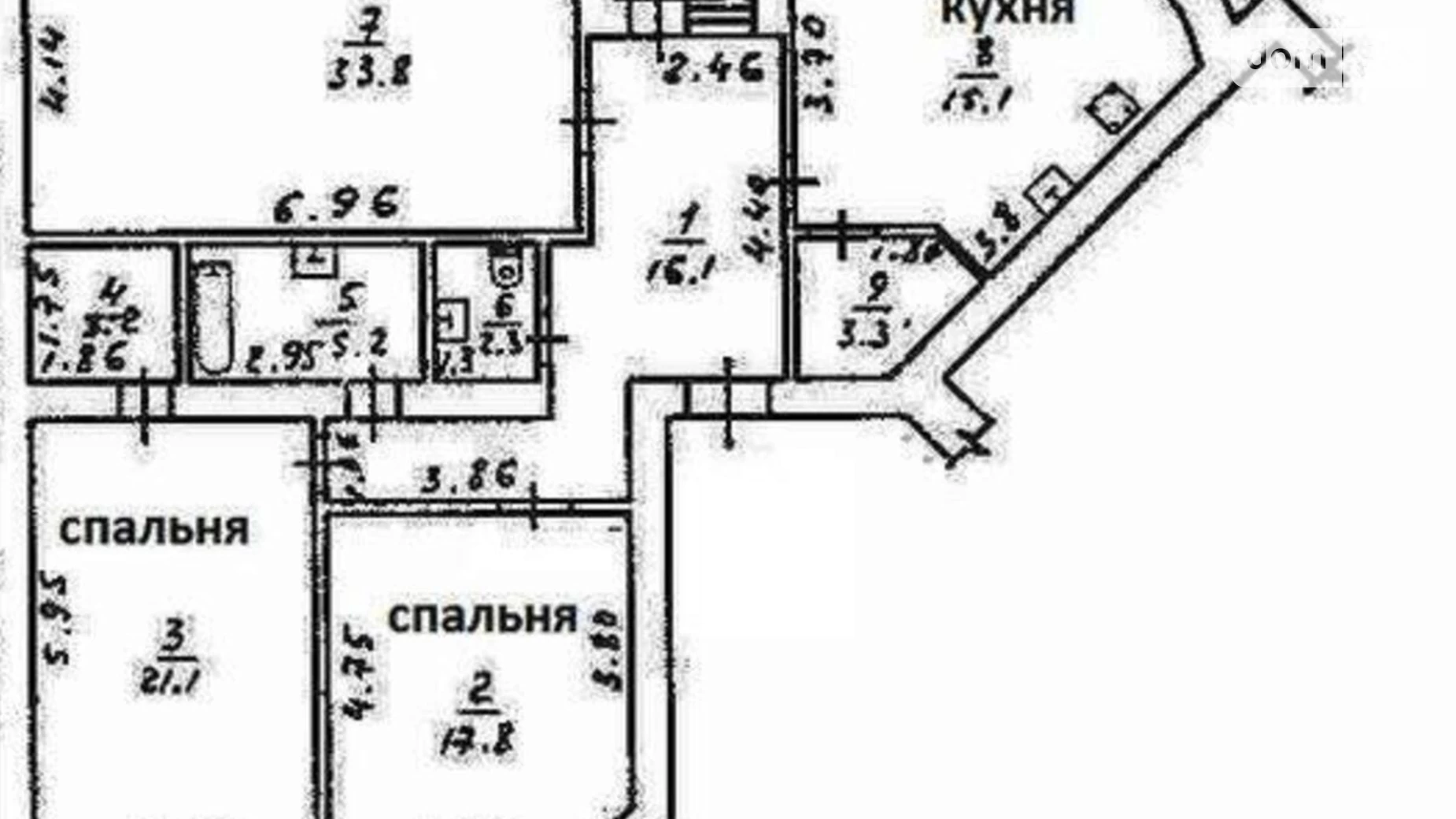 Продається 3-кімнатна квартира 127 кв. м у Одесі, вул. Педагогічна - фото 2