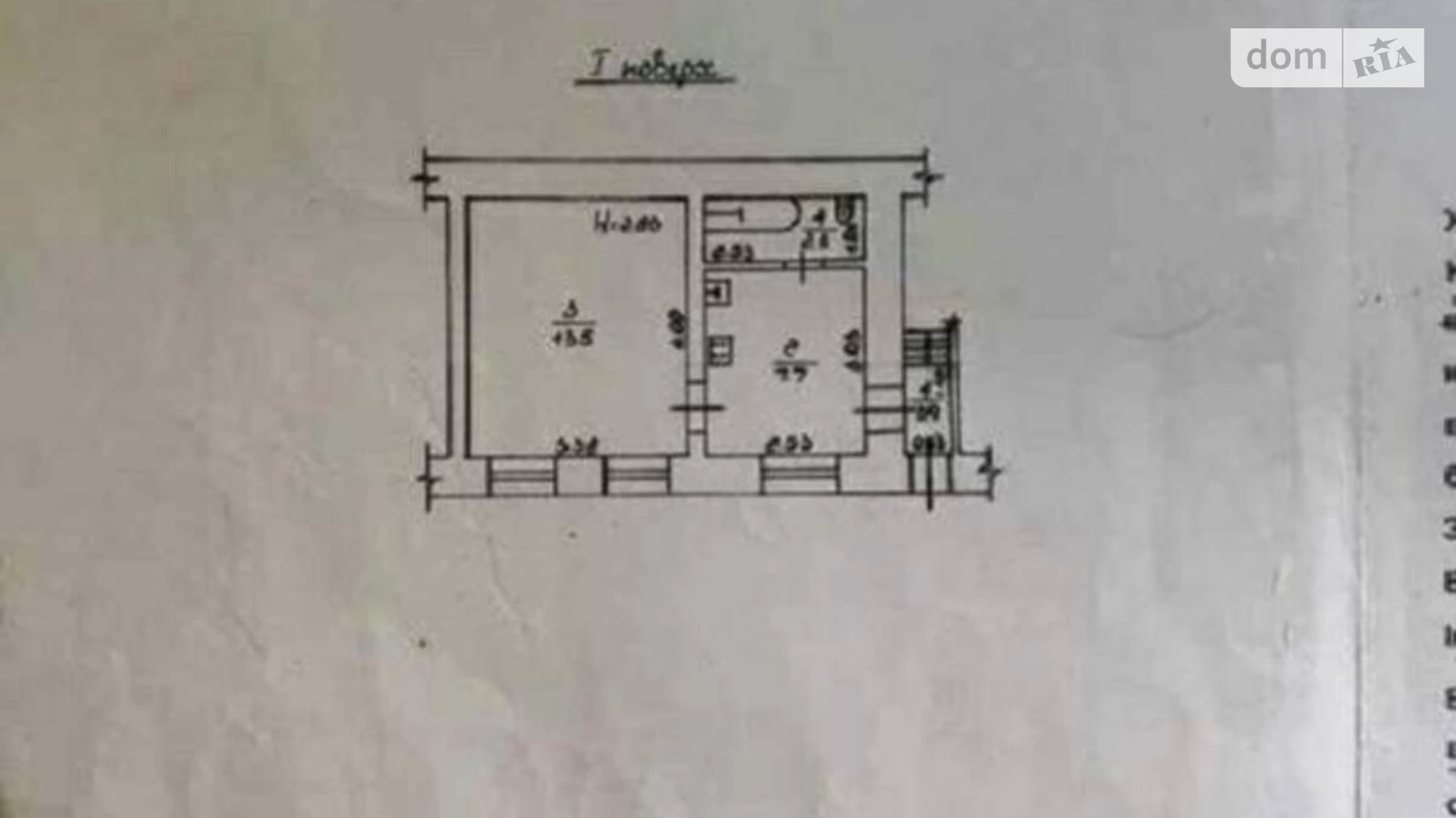 Продається 1-кімнатна квартира 25 кв. м у Одесі, вул. Кузнечна