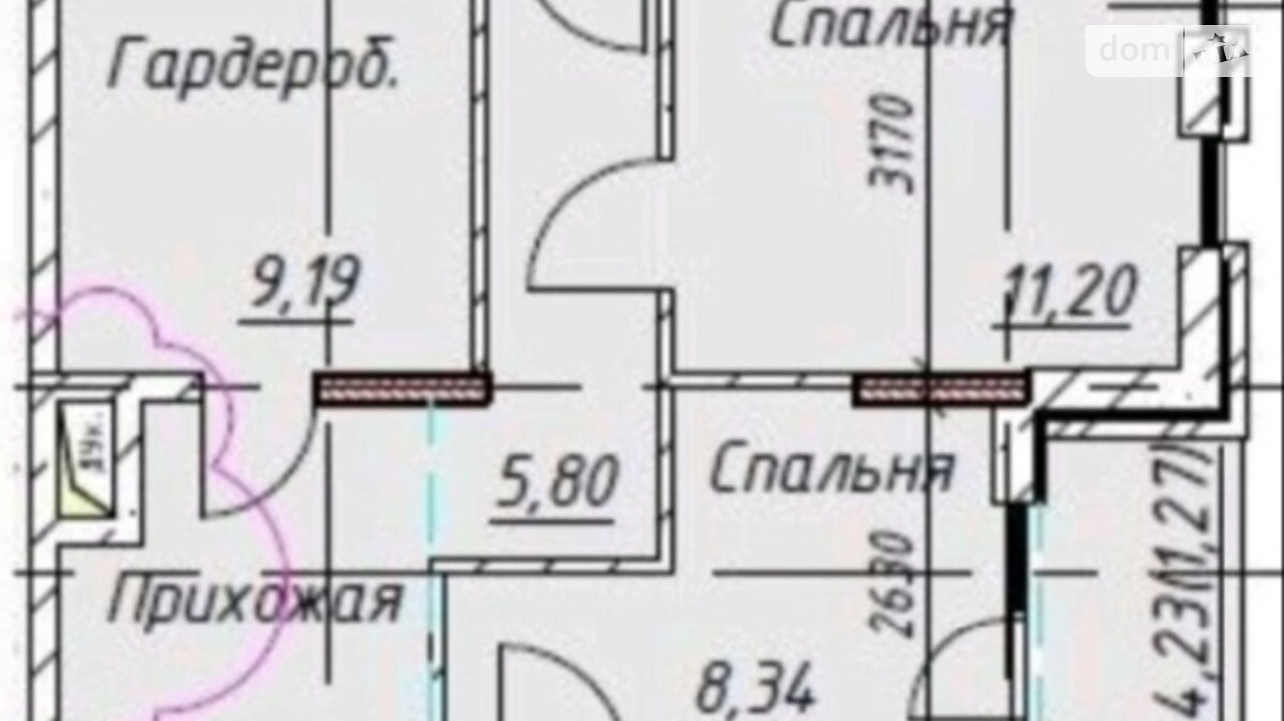 Продается 3-комнатная квартира 86 кв. м в Одессе, ул. Радостная - фото 5