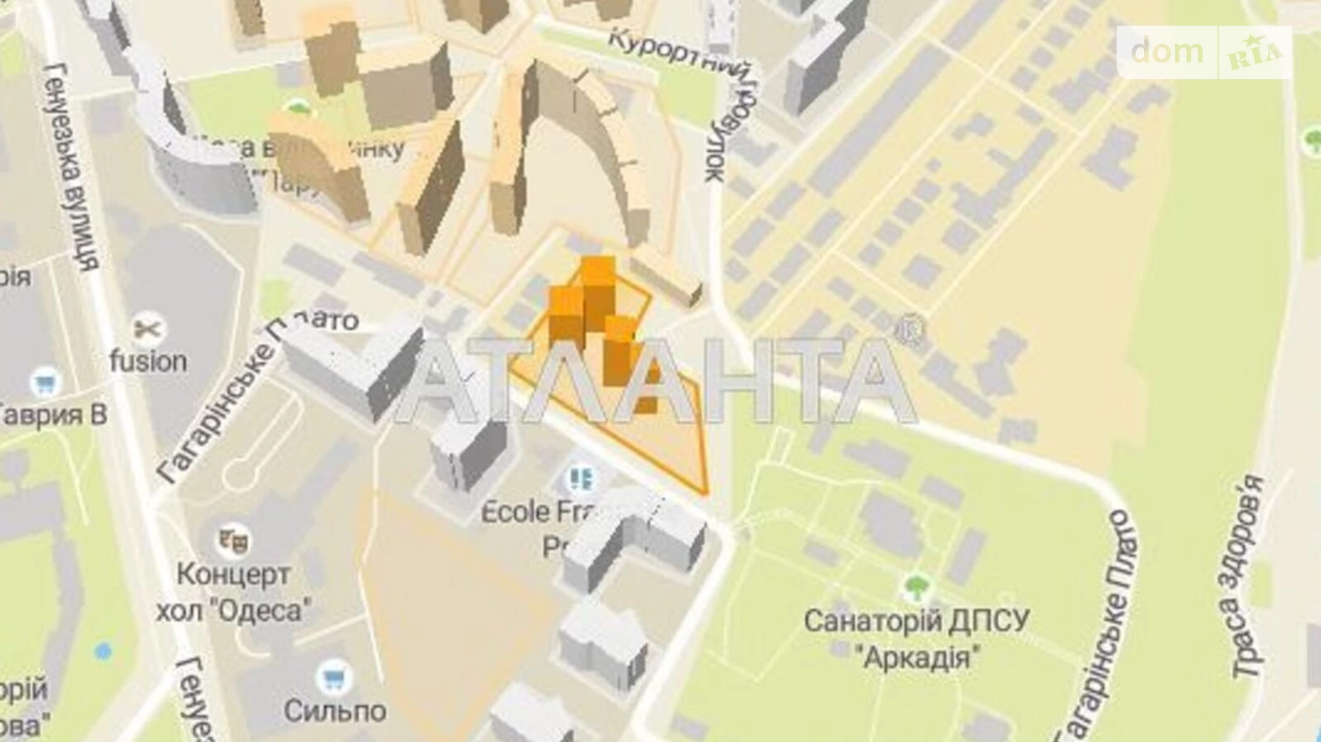 Продается 1-комнатная квартира 57.9 кв. м в Одессе, плато Гагаринское, 42 - фото 4