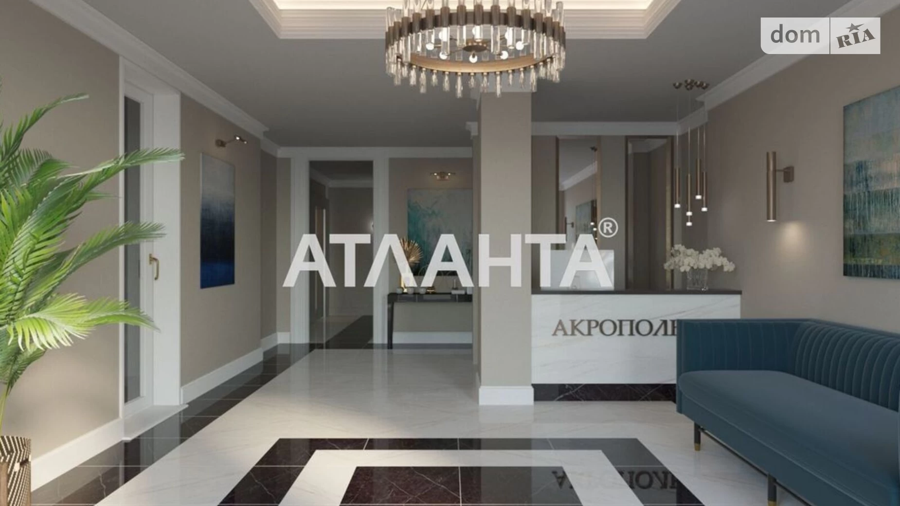 Продається 2-кімнатна квартира 78.61 кв. м у Одесі, пров. Тополиний