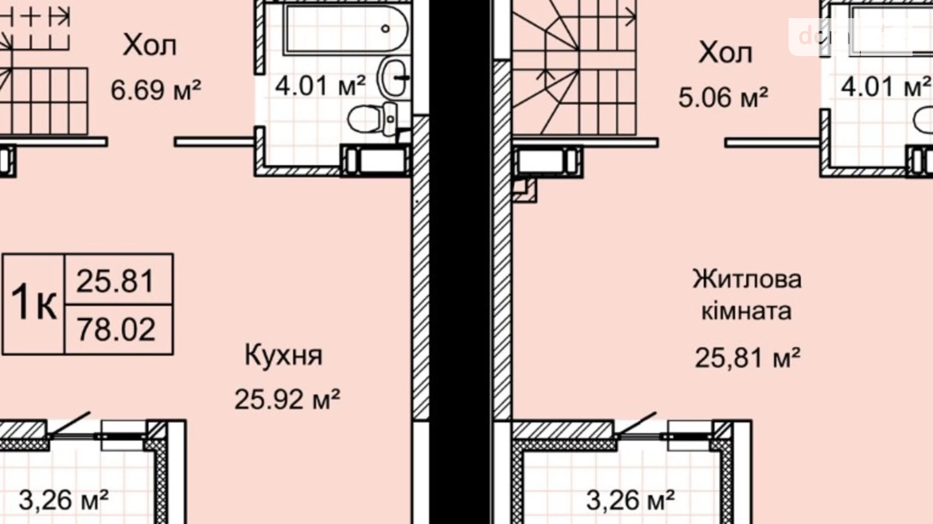Продається 1-кімнатна квартира 77.7 кв. м у Києві, вул. Львівська, 15 - фото 2