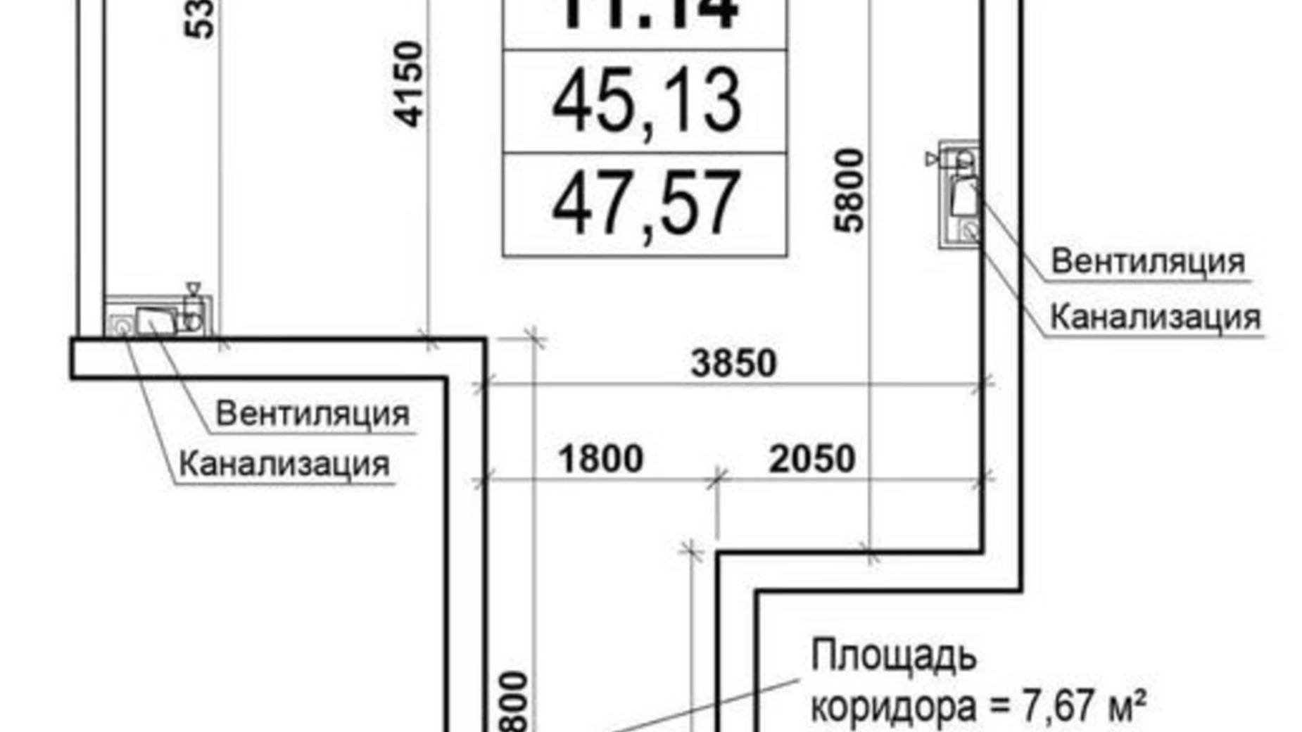 Продается 1-комнатная квартира 48 кв. м в Одессе, пер. Куликовский, 4