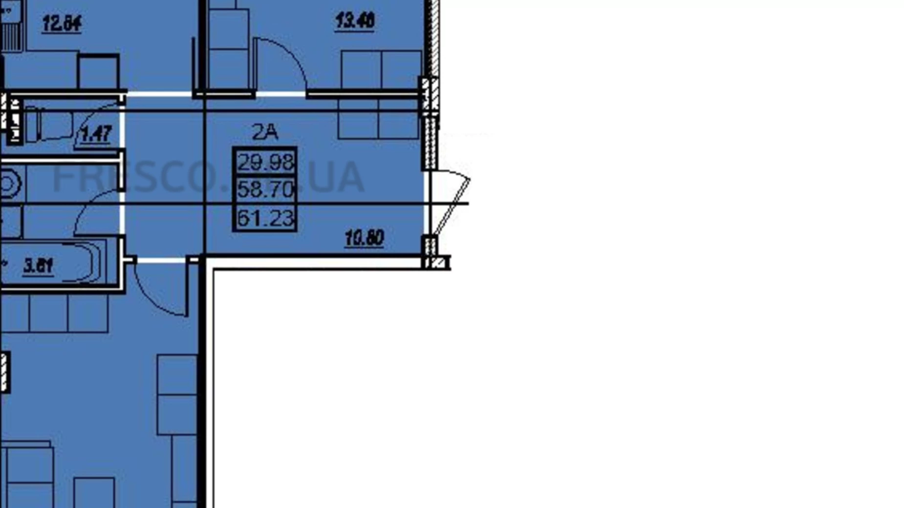 Продается 3-комнатная квартира 70 кв. м в Одессе, ул. Академика Заболотного, 88