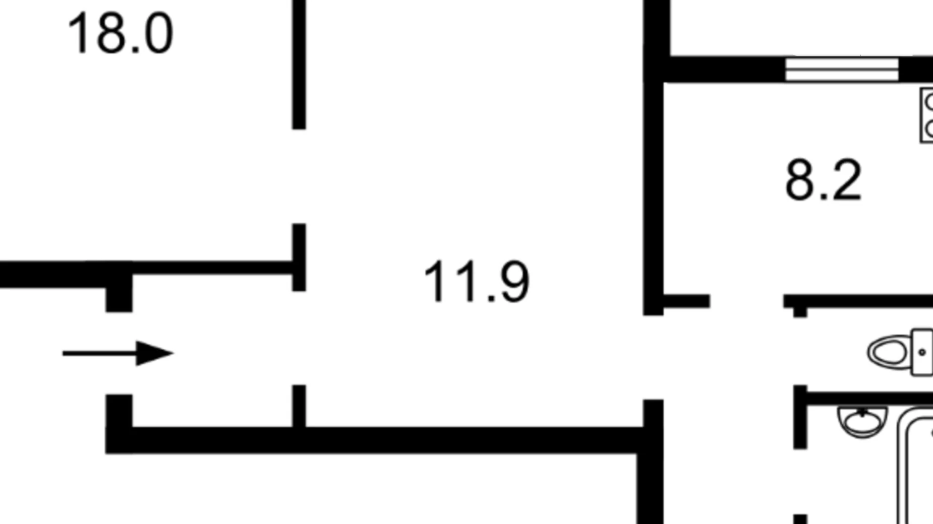 Продается 3-комнатная квартира 74 кв. м в Киеве, ул. Иорданская, 1А - фото 3