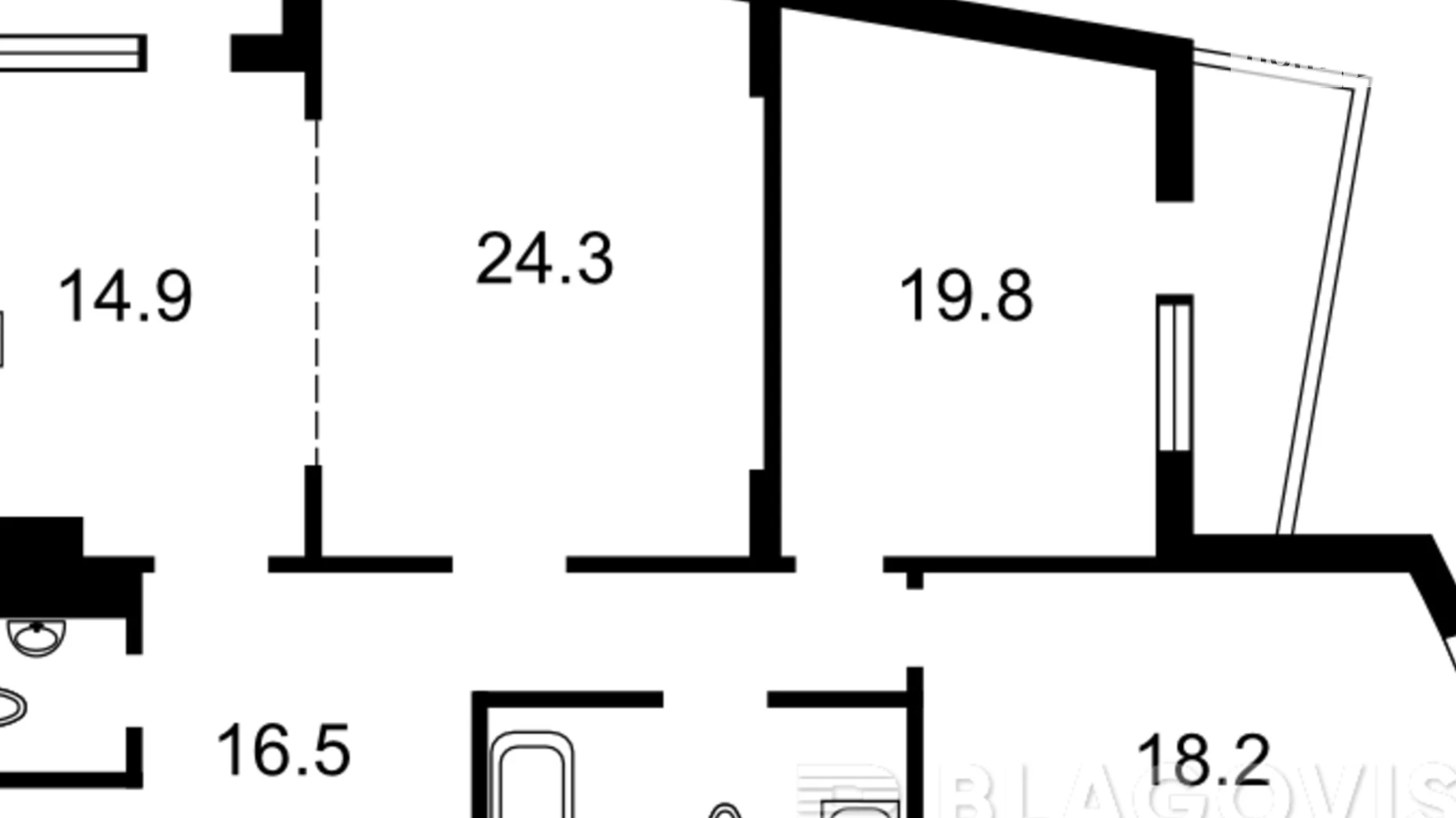 Продается 3-комнатная квартира 106 кв. м в Киеве, ул. Раисы Окипной, 10Б