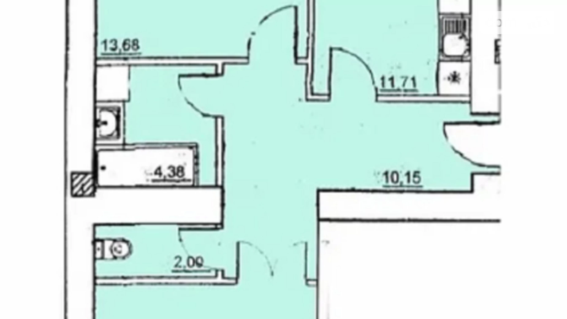 Продается 2-комнатная квартира 70 кв. м в Одессе, ул. Шота Руставели, 1А